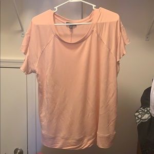 Light Pink Short Sleeve Blouse